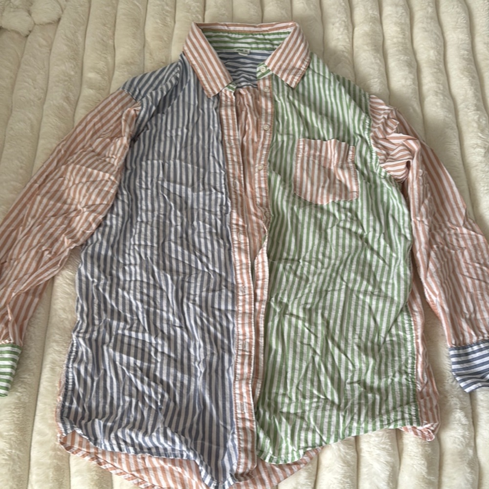 Striped Multicolor Men's Shirt